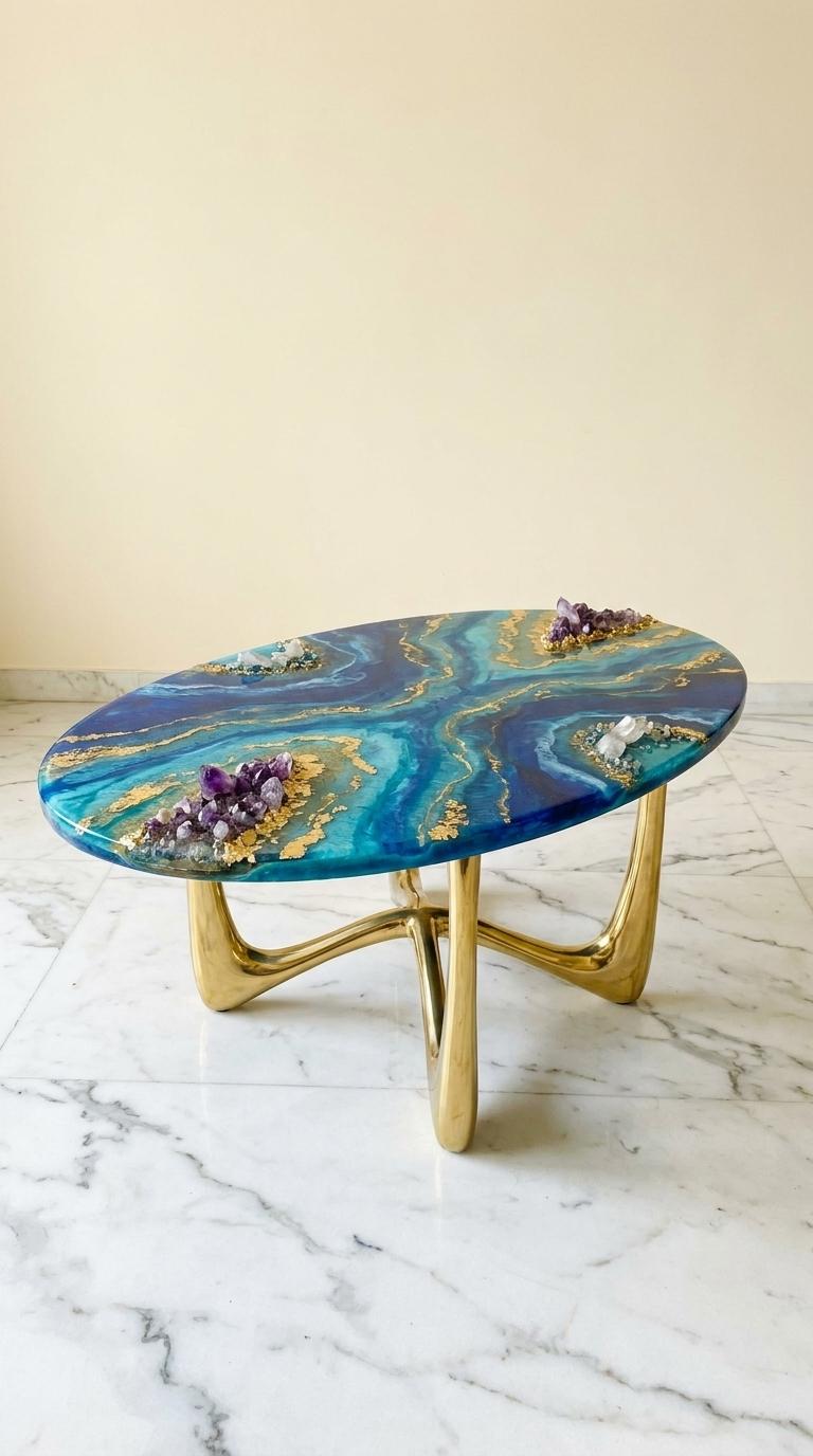 Resin Coffee Table